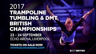 2017 Trampoline, Tumbling & DMT Championships - Tickets on sale!