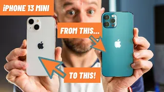 iPhone 13 mini Starlight unboxing and reaction | Switching from 12 Pro | Mark Ellis Reviews
