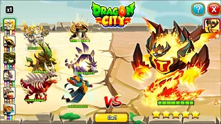 DRAGON CITY - The Final Boss: Flame Titan Dragon | DRAGON RESCUE 2022 😱