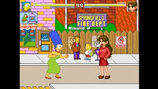 MUGEN - Marge Simpson VS Yukari