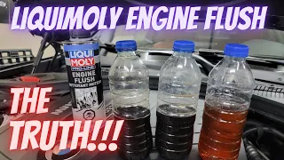 The truth about liqui moly engine flush (my first oil change)