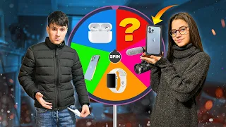 RULETA DECIDE CE II CUMPAR IUBITEI TIMP DE O ZI **IPHONE 13 PRO MAX CADOU** 😱😱😱