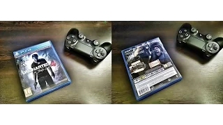 Uncharted 4: A Thiefs End Unboxing (No Game)