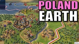 Civ 6: Poland Gameplay [True Start Earth Location Map] Let’s Play Civilization 6 Poland | Part 5