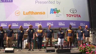 Come From Away in Bryant Park 1: Welcome to the Rock