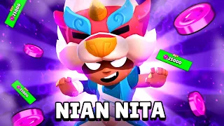 Completing NIAN NITA Power League Skin - Brawl Stars