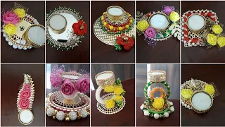 Top 10 candle holder easy and attractive for diwali|Diya decoration for festival|Diwali gifting idea