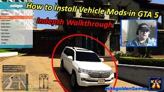 How to Install GTA 5 Vehicle Replace Mods Indepth Walkthrough