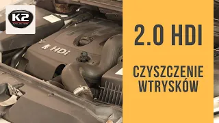 Czyszczenie wtryskiwaczy 2.0 HDI - Instrukcja