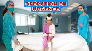 UNE OPÉRATION TRÈS URGENCE #sistersalipour ##vlog #hôpital