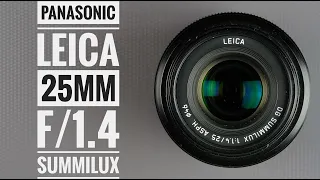 Panasonic Leica 25mm f/1.4 Summilux