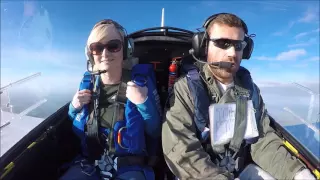 First Time Aerobatics Reaction