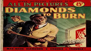 Super Detective Library 025   Diamonds to Burn Comix Book Movie