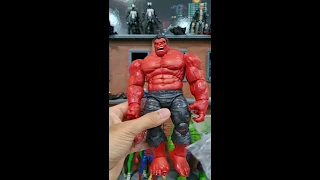 Unboxing Marvel Legends Bootleg / KO Deluxe Red Hulk #shorts