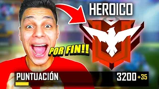 ¡ASÍ FUE como SUBÍ A HEROICO por PRIMERA VEZ después de 4 AÑOS en FREE FIRE! *mi mejor video* Yair17