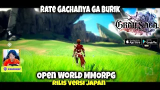 Rilis Versi Japan - Lebih Wibu !!! Rate Gacha Ga burik - Gran Saga (Android)