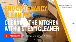 Kitchen steam cleaning and full property preparation for open house in Basingstoke