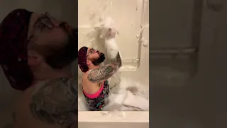 A parents POV when their kid takes a bath.