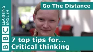 Academic Insights – 7 top tips for... critical thinking