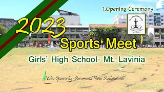 2023 sports meet, Girls' high school, mt,laviniya