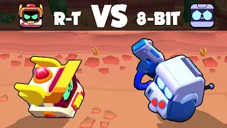 R-T vs 8-BIT | 1 vs 1 | Brawl Stars