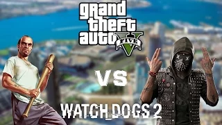 Watch Dogs 2 vs Grand Theft Auto V - Graphics Comparison