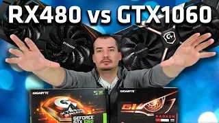 RAT! - GIGABYTE RX480 vs GTX1060 [PCAXE.COM]