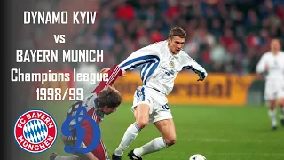 Dynamo Kyiv vs Bayern Munich - Champions League 1998-1999 Semi-final, 1st leg - full match