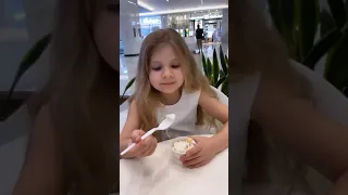 Diana Eating Ice Cream