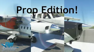 14 Engine Sounds in Microsoft Flight Simulator - Prop Edition!