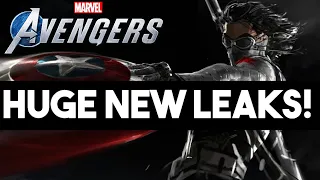 NEW LEAKS FOR CAPTAIN MARVEL, WINTER SOLDIER AND SHE HULK  | MARVELS AVENGERS GAME