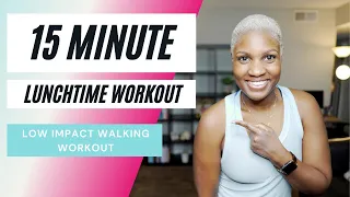 Lunchtime Workout | 15 Minute Low Impact Walking Workout | Indoor Walk | Moore2Health