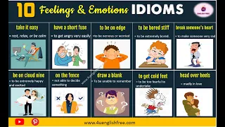 [1] ENGLISH IDIOMS | Feelings and Emotions (with examples)