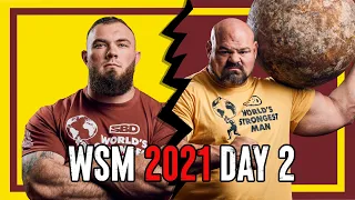 World's Strongest Man 2021 | Day 2 Results | Groups 1, 4 and 5 | Injuries and Comebacks