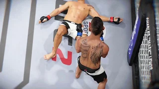 Jose Aldo vs. Max Holloway (EA Sports UFC 2) - Crazy UFC 👊🤪