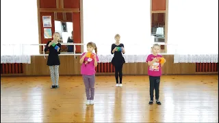 Танец с кубиками танец для детей