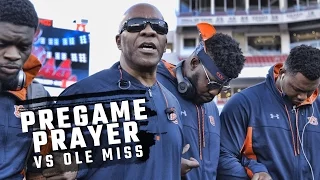 Hear Auburn's prayer before their game with Ole Miss
