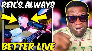 REN MADE HIS BEST SONG BETTER! | Ren - Troubles (acoustic) REACTION