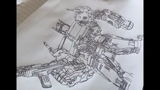 Drawing G1 Optimus Prime