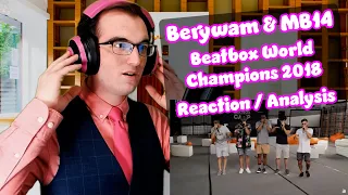 ACAPELLA ARTIST hears BERYWAM for the FIRST TIME!! | Berywam & MB14 - Beatbox World Champions 2018