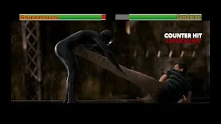 Spider-man vs Sandman...with healthbars