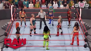 WWE 2K22 RAW 8 BATTLE ROYAL  - DIVAS CHAMPIONSHIP TITLE MATCH