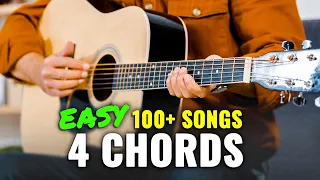 Easy Guitar Songs For Beginners Using 4 Chords