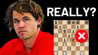 Carlsen So Bored, He Now Gives Extra Pieces