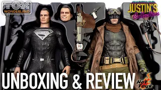 Hot Toys Superman & Knightmare Batman 2 Pack Zack Snyder's Justice League Unboxing & Review