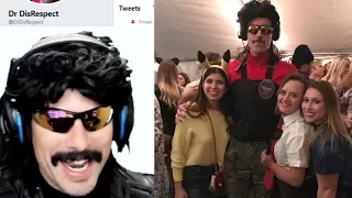 DrDisRespect Reacts to DrDisRespect Costumes from Fans!