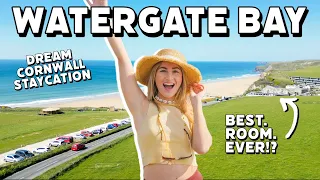 DREAM Staycation at Watergate Bay Hotel! (You'll Want To Visit) Cornwall Vlog