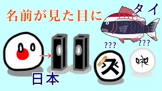 【Notポーランドボール】もし世界各国の見た目がその名の通りになったら