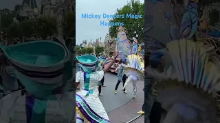 Disney Dancers Magic Happens Parade Disneyland Resort Mickey Mouse #disneyland #mickeymouse  #disney