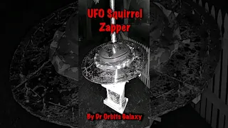 UFO SQUIRREL ZAPPER - Squirrel Wars - #shorts -  Impenetrable Squirrel Shocker Defense System.